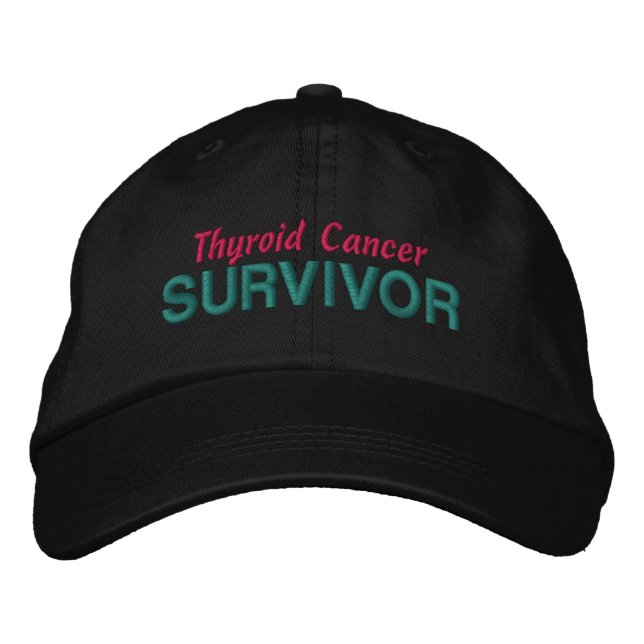 Thyroid Cancer Survivor Broderad Keps (Framsida)