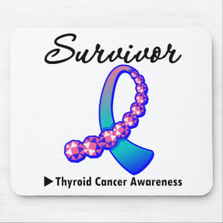 Thyroid Cancer Survivor Gemstone Ribbon Musmatta
