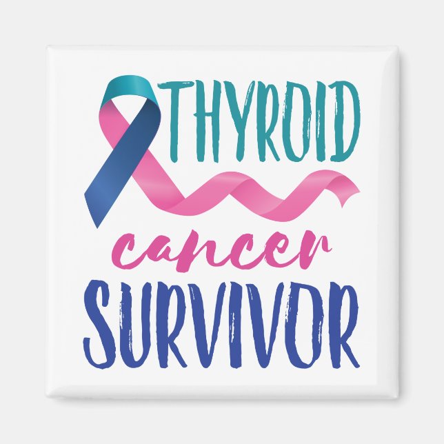 Thyroid Cancer Survivor Magnet (Framsidan)