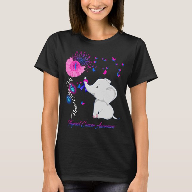 Thyroid Cancer T Shirt (Framsida)