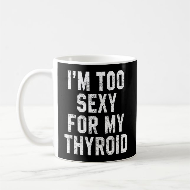 Thyroid kirurgi Återhämtning Thyroidektomi Cancer  Kaffemugg (Vänster)