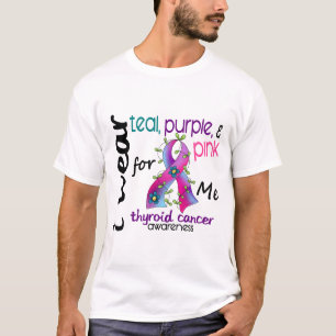 Thyroidcancer ha på sig jag bandet för MIG 43 T-shirt
