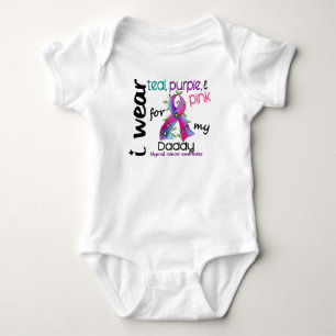 Thyroidcancer ha på sig jag bandet för min pappa tee shirt