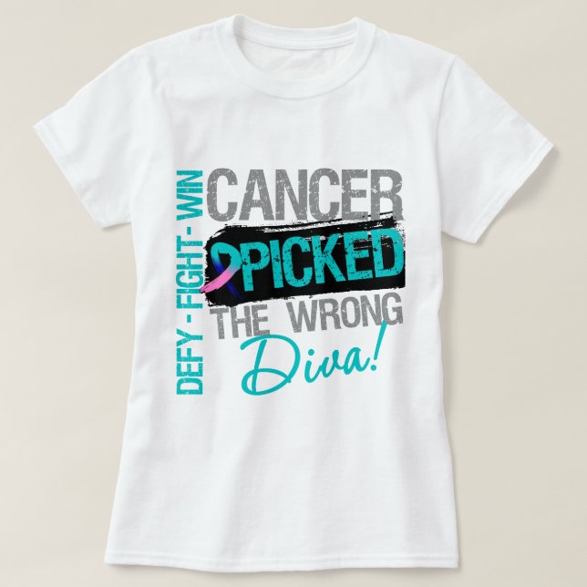 Thyroidcancer valde den fla divaen tee (Design framsida)