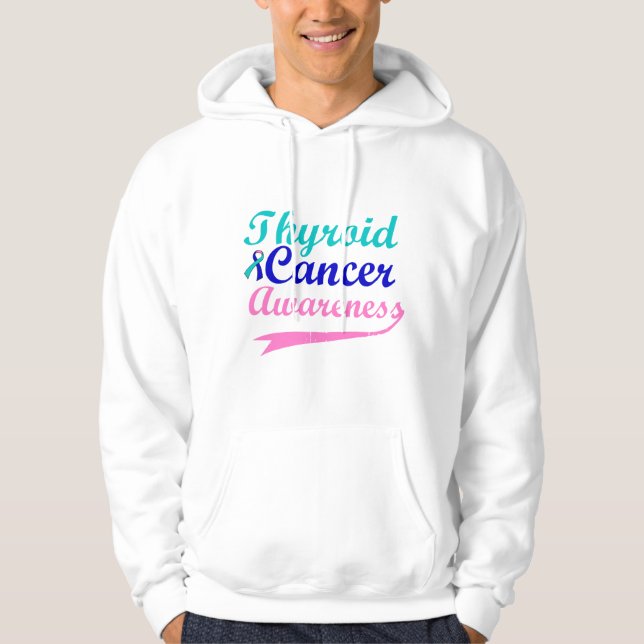 Thyroidcancermedvetenhet Hoodie (Framsida)