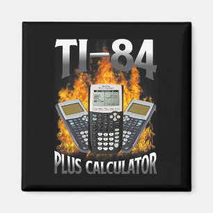 Ti-84 Plus Kalkylator Rolig Matematiklärare Magnet