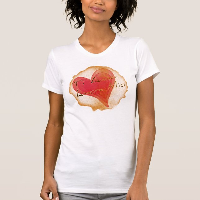 Ti Amo Mio Amore T-shirt (Framsida)