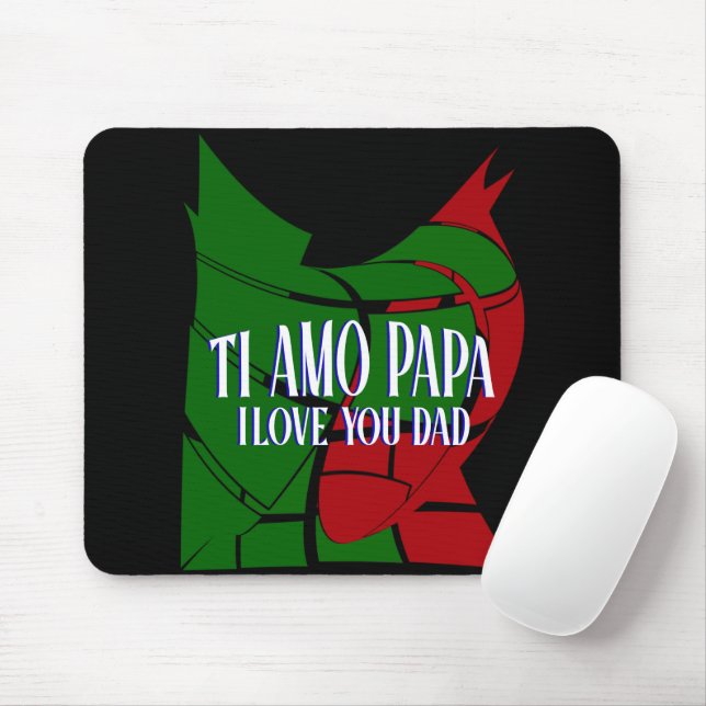 TI Amo Pappa I kärlek You Pappa Musmatta (Med mus)