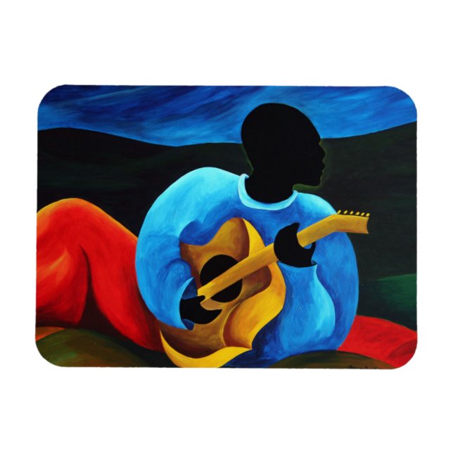 Ti-Jean le guitariste 2008 Magnet (Horisontell)