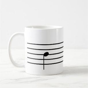 Ti Music Note Tea Mugg