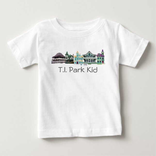 TI parkerar ungeskjortan T-shirt (Framsida)
