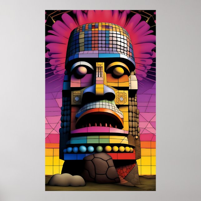Ti-Tiki - Ken Gage Art Poster (Framsidan)