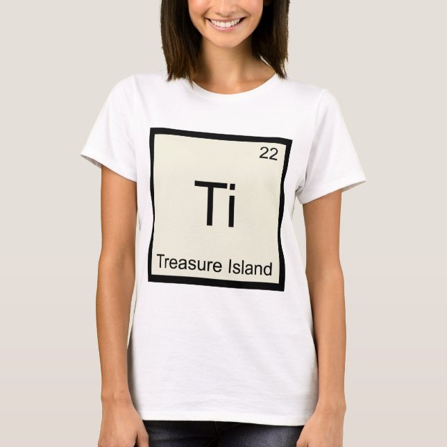Ti - Treasure Island Rolig kemi element t-shirt (Framsida)
