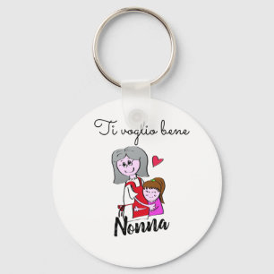Ti voglio bene farmma-Nyckelring Nyckelring