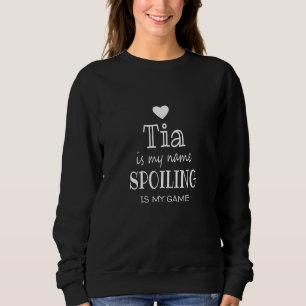 Tia är mitt Namn-mexikanska spanska Moster T Shirt
