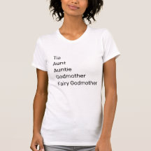 Tia moster, Auntie themed Tshirt