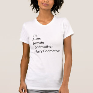 Tia moster, Auntie themed Tshirt T Shirt