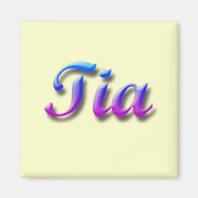 Tia_Namn Magnet (Framsidan)