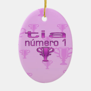 Tia Número 1 Julgransprydnad Keramik