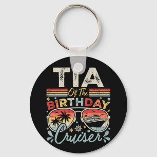 Tia of the Birthday Cruiser Vacation Circle Nyckelring