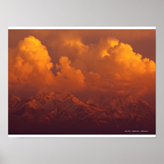 Tian Shan, Kazakstan Poster (Framsidan)