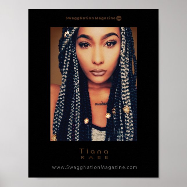 Tiana Raee Cover Poster (Framsidan)