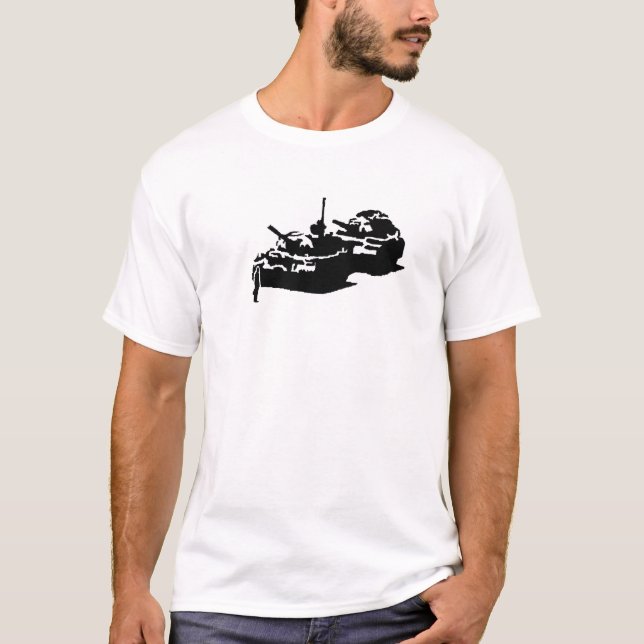 Tiananmen tanker tee (Framsida)
