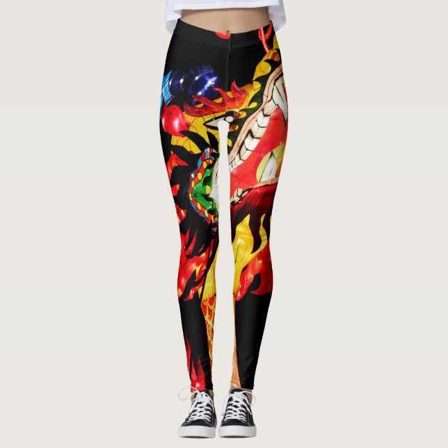 Tianlong Dragon Leggings (Framsida)