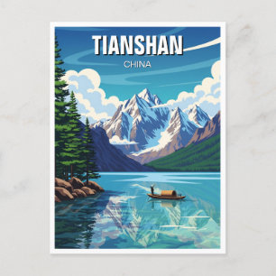Tianshan Xinjiang China Vykort