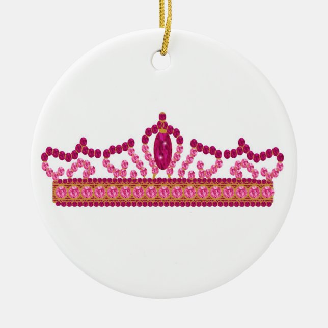 Tiara Collectibles Julgransprydnad Keramik (Framsidan)