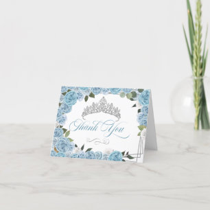 Tiara Tack för ditt kort, Ro Princess Kort