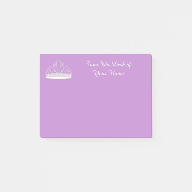 Tiaraanteckningsblock Post-it Block (Framsida)