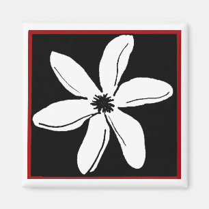 Tiare blommagnet magnet