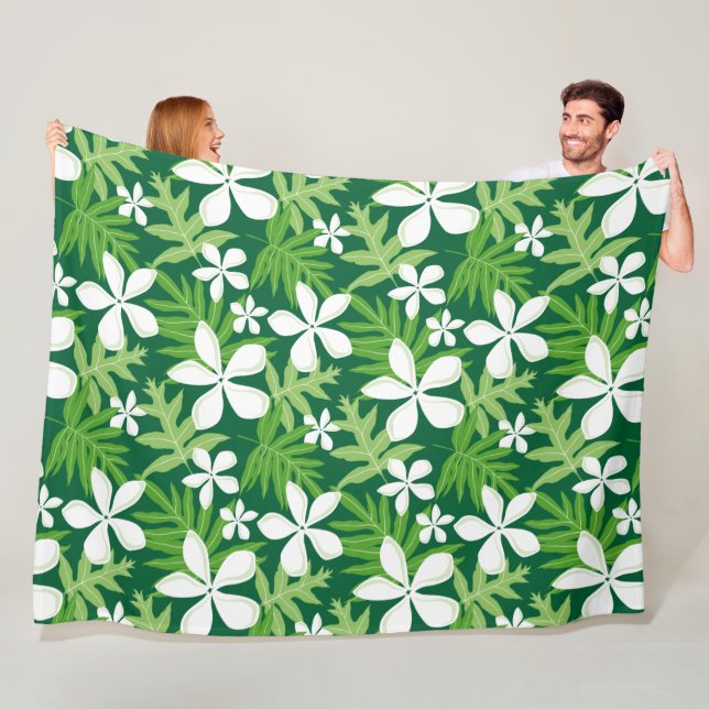 TIARE (GRÖNT) FLEECEFILT (På plats)