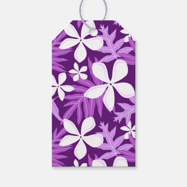 TIARE (LILA) PRESENTETIKETT (Framsidan)