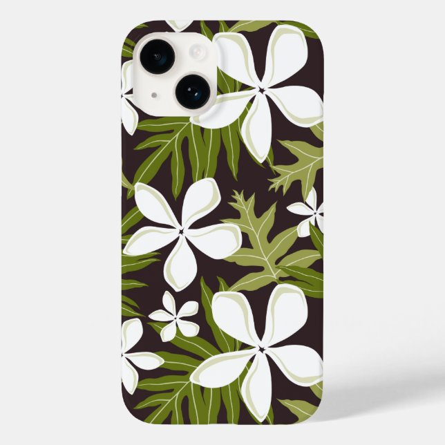 TIARE (OLIVE) Fodral-Mate iphone case (Baksida)