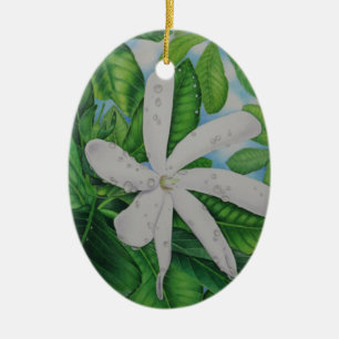 Tiare Tahiti Julgransprydnad Keramik