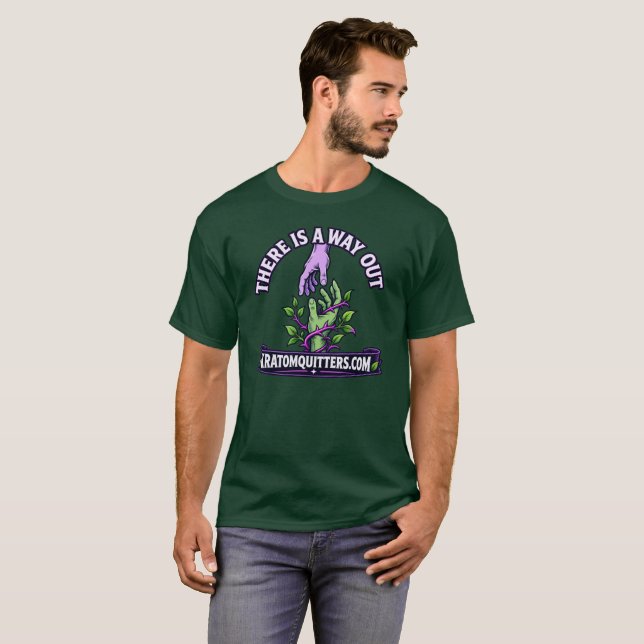 TIAWO-logotyp med webbplats T Shirt (Hel framsida)