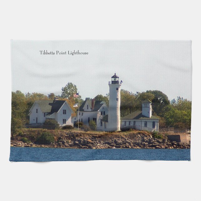 Tibbetts Point Lighthouse kökshandduk (Horisontell)
