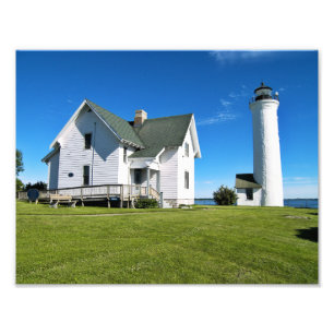 Tibbetts Point Lighthouse, New York Fototryck