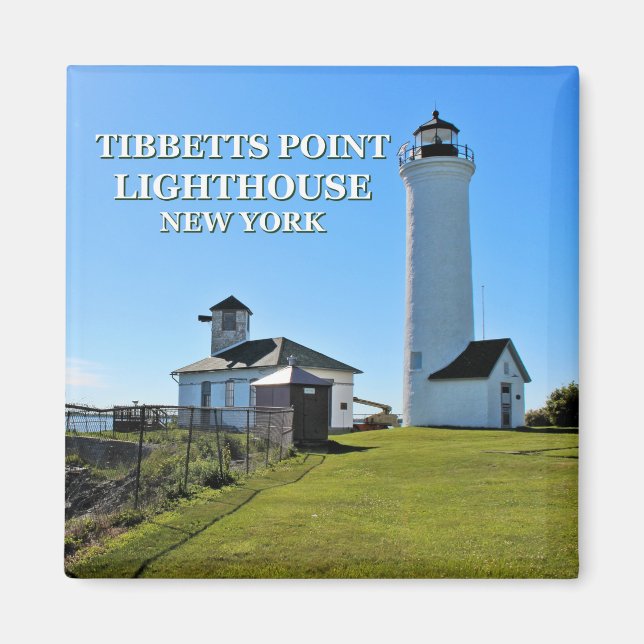 Tibbetts Point Lighthouse, New York Magnet (Framsidan)