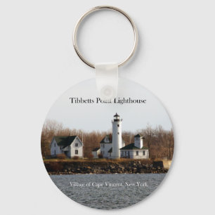 Tibbetts Point Lighthouse-nyckelring Nyckelring