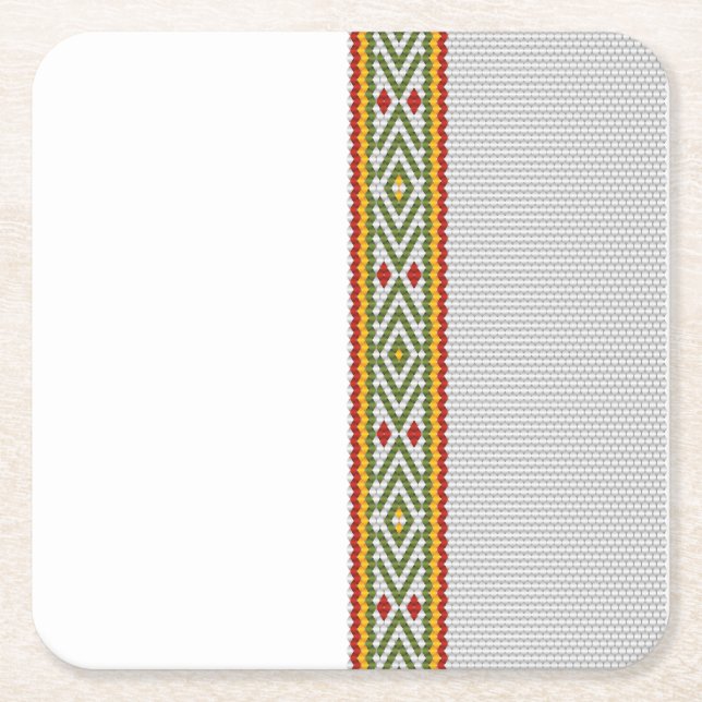 Tibeb Underlägg Papper Kvadrat (Framsidan)