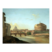 Tiberfloden i Castel Sant'Angelo
