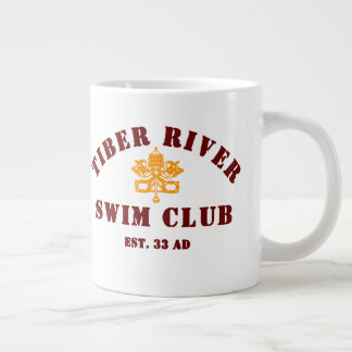Tiberflodens simklubb jumbo mugg