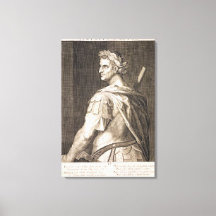 Tiberius Caesar (ANNONS 10 BC - 54) kejsare av Canvastryck