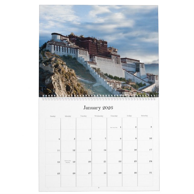 Tibet 2012 kalender (Jan 2026)