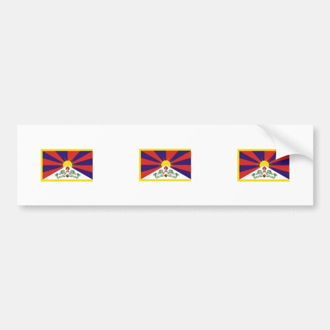 Tibet Bildekal (Framsidan)