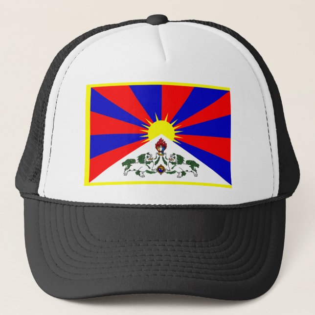 Tibet flagga keps (Framsida)