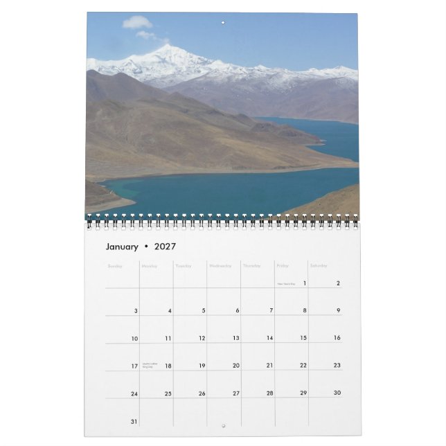 Tibet Fotokalender 2014 Kalender (Jan 2027)